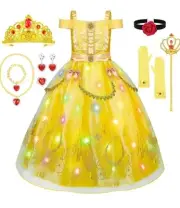 Loyo Princess Dress Sofia, the First Tiara Set XL Age 3-8