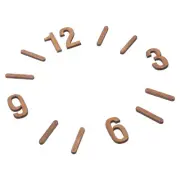 Simple Wall Clock Accessories Digital Clocks Roman Numerals