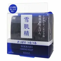 在飛比找蝦皮商城優惠-KOSE 高絲 雪肌精黑碳淨化潔顏皂(120g)【小三美日】