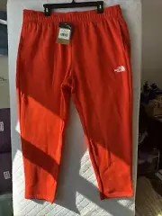 The North Face Fleece Sweatpants Evolution Cocoon-Fit Fiery Red Women's XL NWT