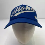 Billabong Hat Men Snap Back Aloha Hawaii Retro Mesh Spell Out Hype Gym Core Cap