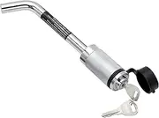 Tow Ready 63254 Fifth Wheel Base Rail Lock (Barrel Style with Bent Pin, 1/2" Diameter)