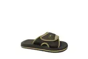 3 x Mens Lightning Bolt New Legend Khaki Thongs Sandals Shoes Flip Flops