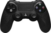 The G-Lab K-Pad Thorium Ps4, kabelloser Controller für PS4, PS4-Controller mit integrierten Vibrationen, ergonomischer PS4-Controller mit Touchpad, Audiobuchse, wiederaufladbarer Akku mit langer