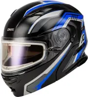 G-Max M40139433 MD-01S Transistor Helmet with Electric Shield XS Black