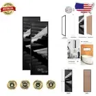 10x30 Scratch-Proof Black Frames - Vertical & Horizontal Wall Mounting Pack