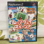 PS2 日版  LET'S PLAY SPORTS  EYE TOY 專用