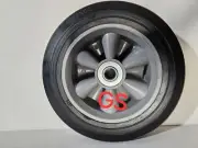 2pc 8" Solid Wheel Rubber WagonBarrow Wheel Flat Free Hand Truck Dolly New GS