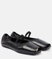 [Tory Burch] Tory Burch Runway leather ballet flats UK 4.5 black