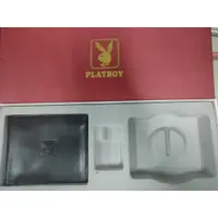 在飛比找蝦皮購物優惠-PLAYBOY 男士真皮錢包.牛皮.橫款.皮夾.短夾 皮身柔