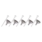 10 Pcs Pre Mini Hip Flask Funnel Stainless Steel Canning Small