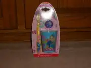 NEW, Jojo Siwa Brush Buddies 3-Piece Set Toothbrush with Cap & Rinsing Cup