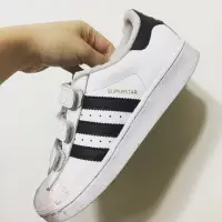 在飛比找蝦皮購物優惠-ADIDAS ORIGINALS SUPERSTAR 金標黑