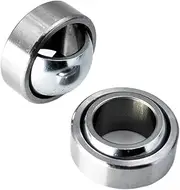 Ball Bearings 2pcs Self-lubricating Spherical fisheye Bearings GE4C GE5C GE6C GE8C GE10C GE12C GE15C GE15C GE17C GE20C Ball Joint Bearing(Ge6c)