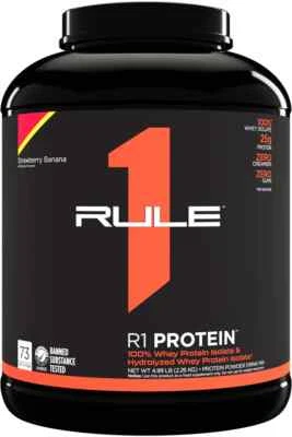 RULE ONE R1 PROTEIN | 5LBS | RULE 1 | ISOLATE HYDROLYSED | BCAA | WHEY WPI