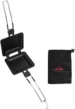Fenteer Double Sided Sandwich Baking Pan Grilled Cheese Maker Omelette Trays Nonstick Sandwich Maker Flip Grill Pan for Toast Steak