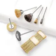 MUEYAN 7Pcs Nail Drill Cleaning Brush Electric, Cleaning Brush for Nail Drill...