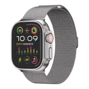Apple Watch Ultra 2 Milanese Loop Band For Ultra 2/1 Titanium 49mm