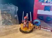 NEW Open Box LootCRATE QFig Deadpool Adult Collectible Figurine 3.5x4.5 inches