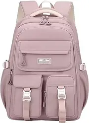 [Clufar] School Backpack Teenager Girls Backpack School Women's Waterproof Daypacks School Bag Girls Lightweight School Bag Backpack School Bag for Causal Travel