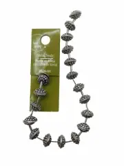 Bead Landing Silver Bead Caps