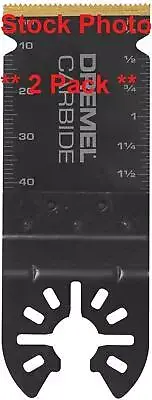 ** 2 Pack **Dremel MM485 Carbide Flush Cut Oscillating Tool Blade