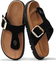 [Project Cloud] Platform Summer Sandals for Women 2025 - Comfortable and Adjustable Straps Summer Slides with Memory Foam Insole - Non-Slip Casual Womens Sandals
