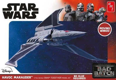 AMT 1348 1:144 Star Wars: Bad Batch Havoc Marauder Plastic Model Kit