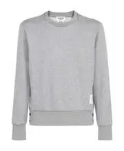 Logo pullover sweater 4 light gray
