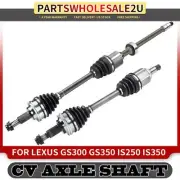 2x Front Side CV Axle Assembly for Lexus GS300 2006 GS350 07-10 IS250 06-10 AWD (for: Lexus)
