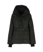 Canada Goose McKenna Logo Patch Belted Jacket S,L,M volcanic gray