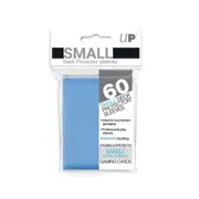 60 x Ultra Pro Light Blue Small Deck Protector Sleeves Game Cards 62 x 89mm