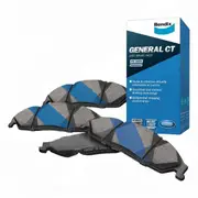 4pcs Bendix Front General CT Brake Pads for Ford Laser KA KB Meteor GB GA FWD