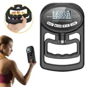 265 lbs/120 kg Hand Dynamometer Grip Strength Trainer Electronic Tester Black