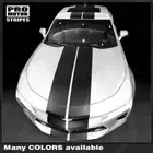 Chevrolet Camaro 2010-2024 Over-The-Top Straight Double Stripes (Choose Color)