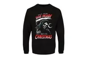 Grindstore Mens When Youre Dead Inside But Its Christmas Sweatshirt (Black) (M)