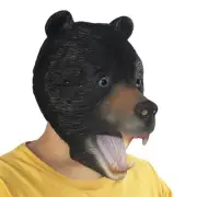 Bear Mask Fancy Dress Full Head Mask Multipurpose Latex Mask Halloween Party