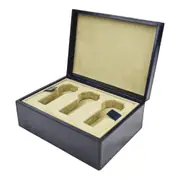 Leatherkart Leather Watch Holder (6 watches) - Blue