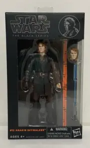 Star Wars #12 Anakin Skywalker The Black Series Orange Line Edition RARE NICE!