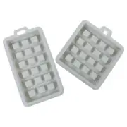 2 Pcs DIY Baking Tools Waffle Making Steam Cake Pan Silicone Mold