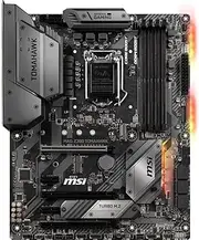 MSI MAG Z390 Tomahawk LGA1151 (Intel 8th and 9th Gen) M.2 USB 3.1 Gen 2 DDR4 HDMI DP CFX Dual Gigabit LAN ATX Z390 Gaming Motherboard