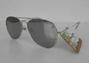 UNISEX Sunglasses PANAMA JACK ISLAND COVE SILVER 100% UVA/UVB PROTECTION