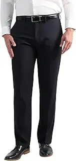[Haggar] Men's Jmh Premium Wool Tailored Fit Flat Front Suit Separates Pant