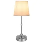 Night Light USB Rechargeable 5200mAh Fabric Shade Ambient Light Touch Control NE