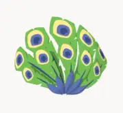Animal Jam Classic AJ AJC Promo Peacock Feathers Item (Read Description)
