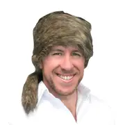 Davy Crockett Coon Hat Faux Faur