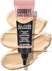 Anglicolor Liquid Concealer, Concealer Full Coverage for Dark Circles, Color Correcting, Long-Lasting, Hydrating, Suitable for All Skin Types, Vegan & Cruelty-Free (02#Light Nude, 12g)