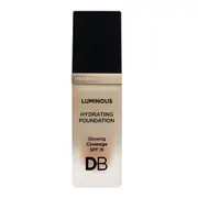 DB Cosmetics Luminous Hydrating Foundation Face Makeup SPF15 Deep Honey 30ml