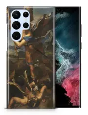 CASE COVER FOR SAMSUNG GALAXY|RAPHAEL - ST. MICHAEL VANQUISHING SATAN ART