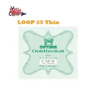 Lenzner Goldbrokat Violin E String 4/4 Loop Thin 25